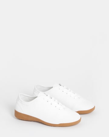 Adeline Tumbled Lace Up Trainer - Extra Wide Fit (EEE)