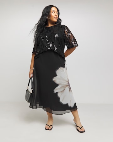 Joanna Hope Sequin Blouse