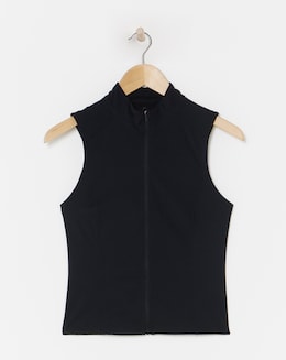 TALA SkinLuxe Sleeveless Zip Through Jacket