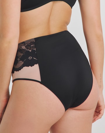Pretty Secrets Madison Full Brief Knickers Black