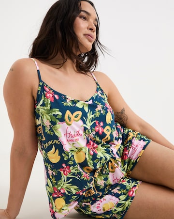 Figleaves Fruit Cami Pyjama Set