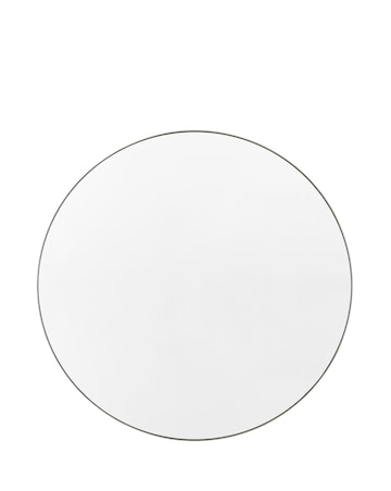 Gallery Bowie Round Mirror Silver