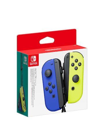 Nintendo Switch Joy-Con Controller Pair - Blue/Neon Yellow