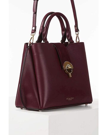 Luella Grey Octavia Plum Work Tote