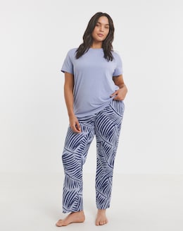 Palm Print Value Pyjama Set
