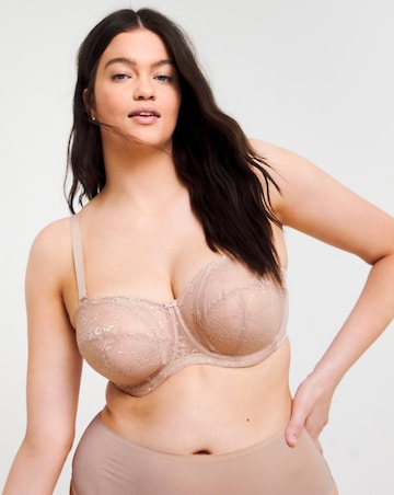 Goddess Verity Strapless Wired Bra Fawn