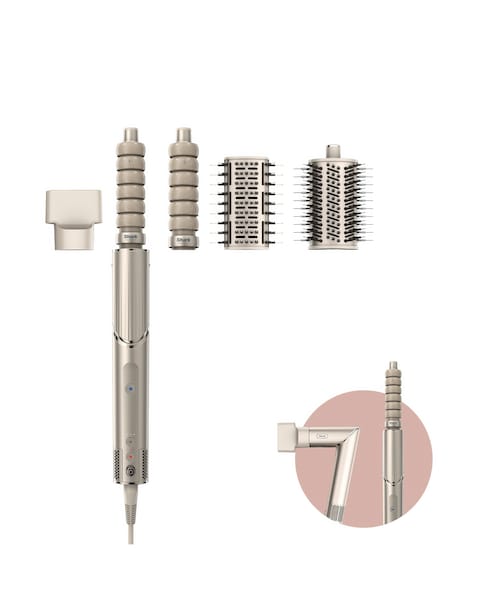 Shark FlexStyle 4-in-1 Air Styler & Hair Dryer For Straight & Wavy Hair - Stone