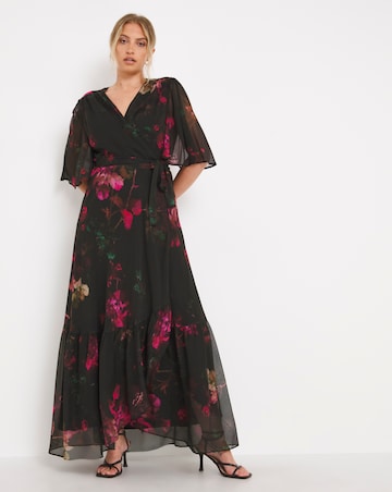 Hope & Ivy Willow Wrap Dress