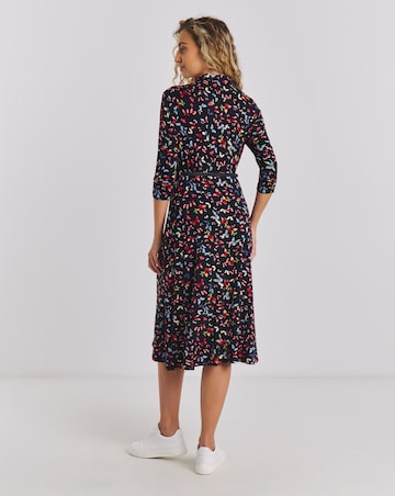Joe Browns Beautiful Butterfly Jersey Midi Dress