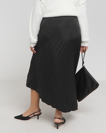Joanna Hope Asymmetrical Pleated Skirt