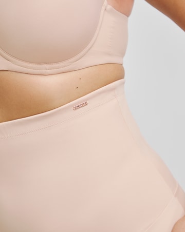 Figleaves Smoothing Shaping Waist Nipper - Latte