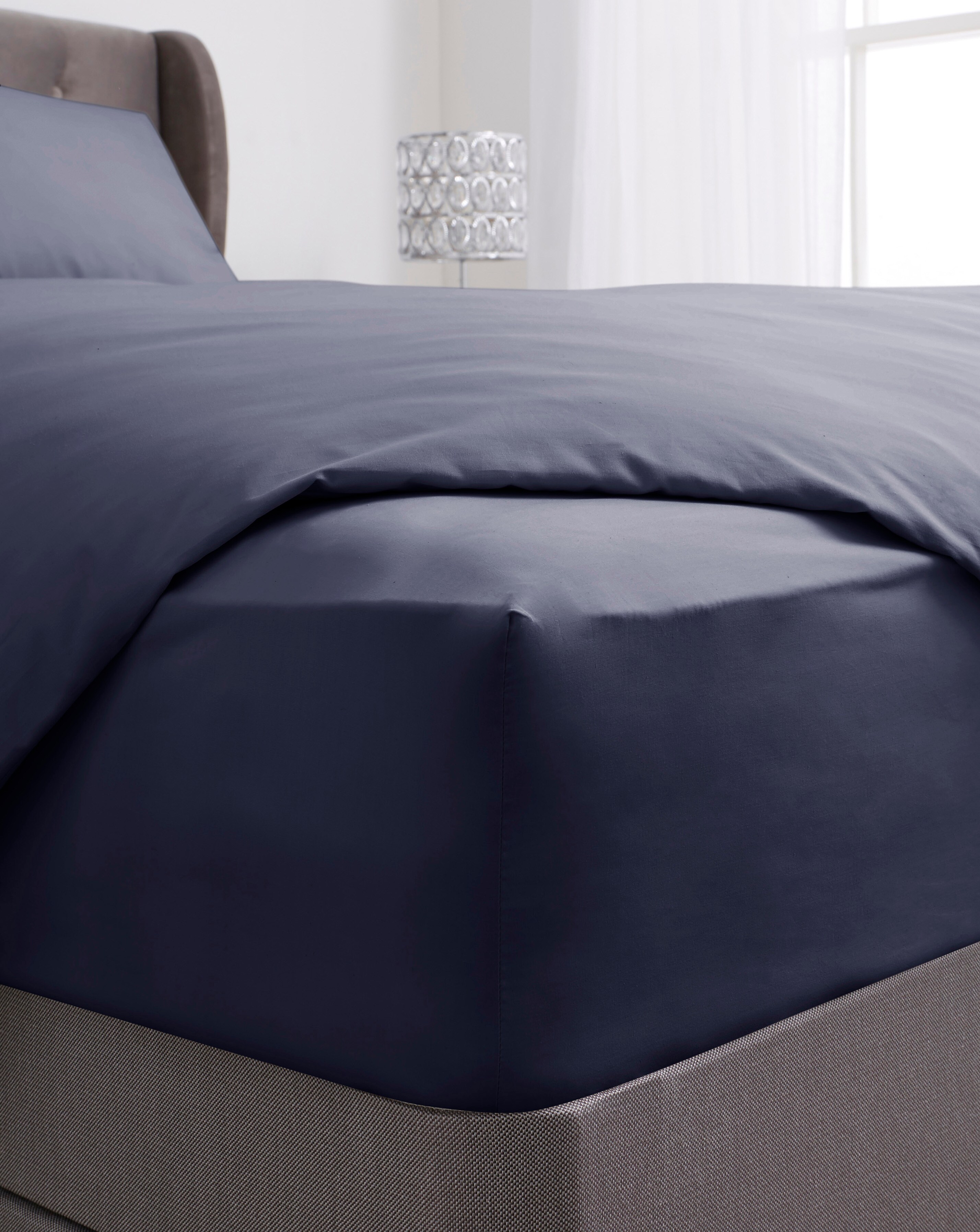 Pure Cotton 200 Thread Count Extra Deep Fitted Sheet
