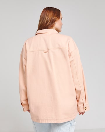 Apricot Waist Detail Cargo Jacket