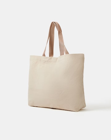 Accessorize Embroidered Shopper Bag