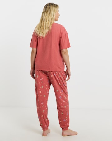 Pretty Lounge Christmas Cuffed Pyjama Set