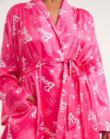 Barbie Satin Chemise and Dressing Gown Set
