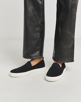 Felicity Stretch Textile Slip On Trainer Extra Wide EEE Fit