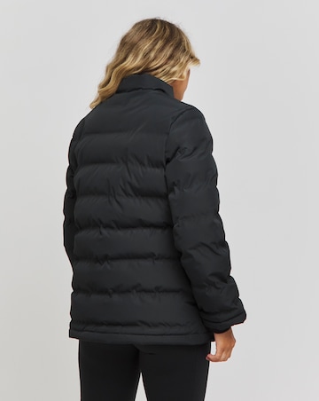 Snowdonia Black Showerproof Short Coat