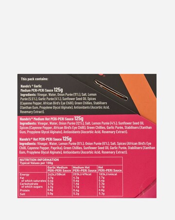 Nando's 3 Sauce Caddy