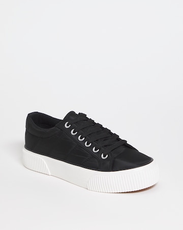 Eloise Quilted Trainers - Wide Fit (E)
