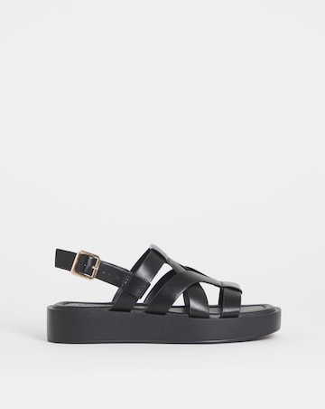 Finch Chunky Fisherman Sandals - Extra Wide Fit (EEE)