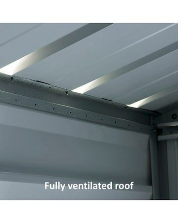 Yardmaster 6 X 8 Apex Metal Shed