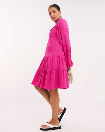 Broderie Beach Dress