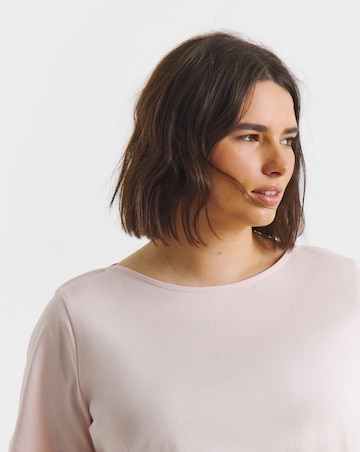 Charcoal, Sage & Pink 3 Pack Slash Neck Short Sleeve Tops