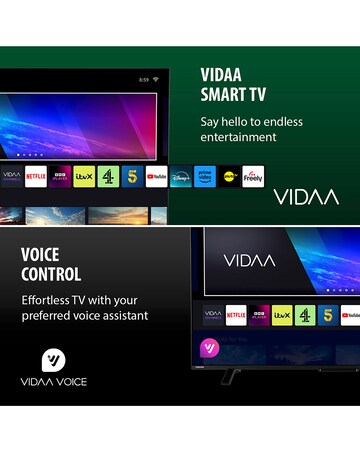 Toshiba 50UV2F53DBU 50in Smart 4K UHD HDR LCD Freely TV w Amazon Alexa