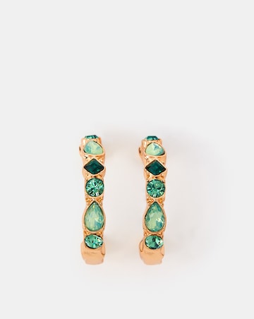 Accessorize Gemstone Hoop Earrings