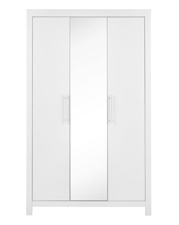 Dakota 3 Door Mirrored Wardrobe