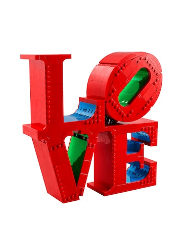 LEGO Art LOVE Building Set for Adults Gift for Couples and Home Decor Idea 31214