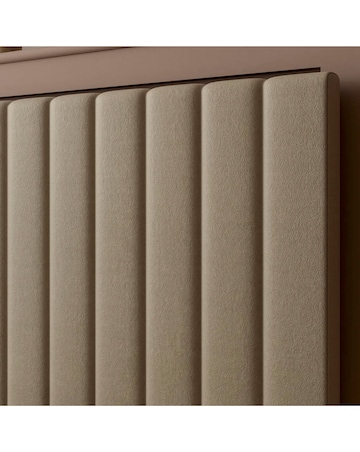 XR Living Maisie Fabric LED Ottoman Bed