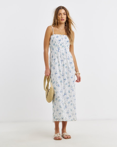 Pieces Pretty Strap Jersey Smock Dress