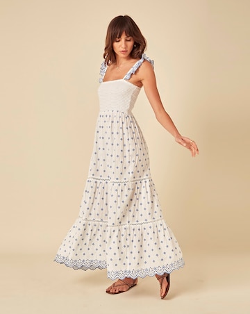 Nobody's Child Maryam Embroidered Maxi Dress