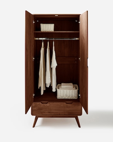 Oslo 2 Door 1 Drawer Wardrobe