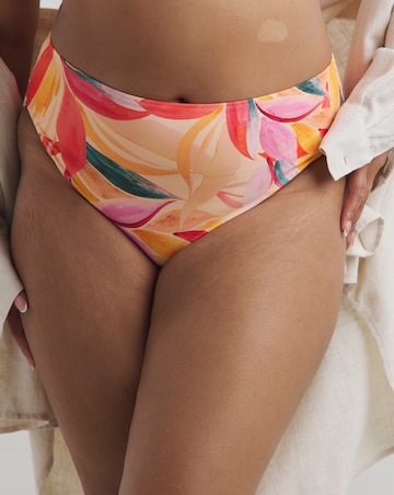 Elomi Sancho Beach Mid Rise Bikini Brief Mango