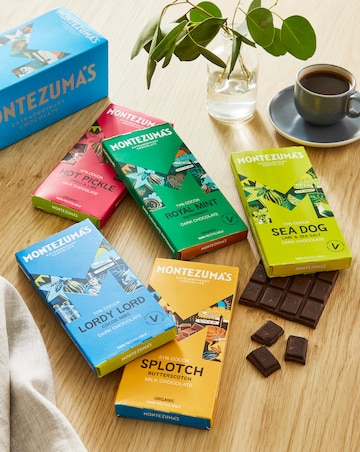 Montezuma's Chocolate Bar Library 5 x 90g Bars