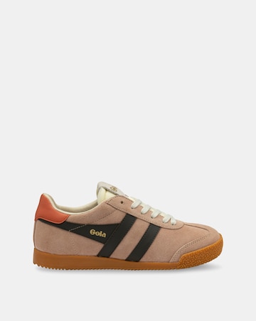 Gola Elan Trainers - Cameo/Mocha/Hot Coral