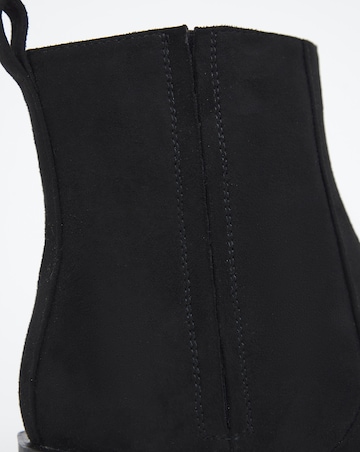 Azora Stretch Seam Western Boots Wide E Fit