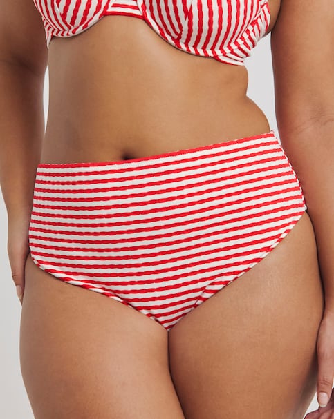 Contour High Leg Bikini Brief with Tummy Control