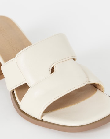 Raye Low Block Heel Woven Mules - Extra Wide Fit (EEE)