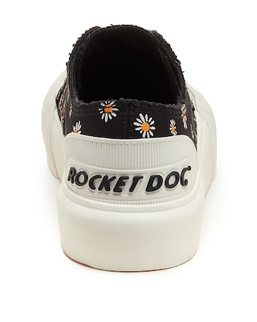 Rocket Dog Dixie Daisy Jazzin Plus Lace Up Canvas Trainers