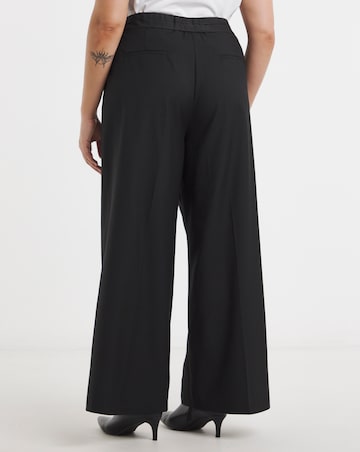 Turned Over Waistband Tailored Trouser