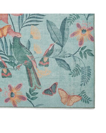 Catherine Lansfield Amaya Tropical Birds Rug