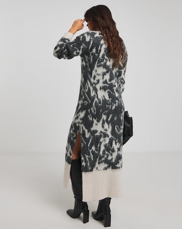 Religion Brushed Yarn Reverse Dress