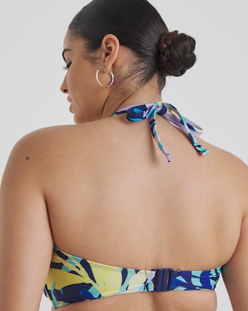 Leaf Mix And Match Non Wired Bandeau Bikini Top