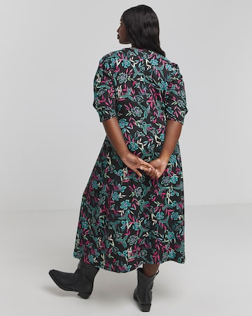 Joe Browns Perfectly Pleasing Floral Jersey Midaxi Dress