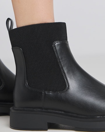 Rue Classic Chelsea Ankle Boots Extra Wide EEE Fit