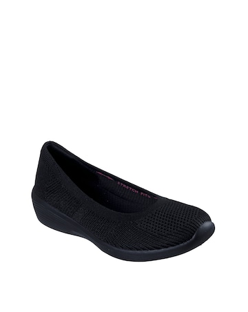 Skechers Black Arya Fancy You Shoes - Standard Fit (D)